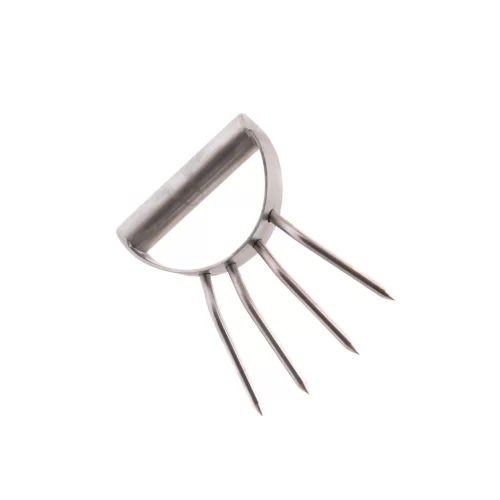 Grill claw for barbecue barrel
