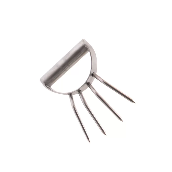 Grill claw for barbecue barrel